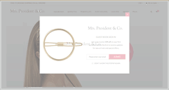 Desktop Screenshot of mrspresidentandco.com